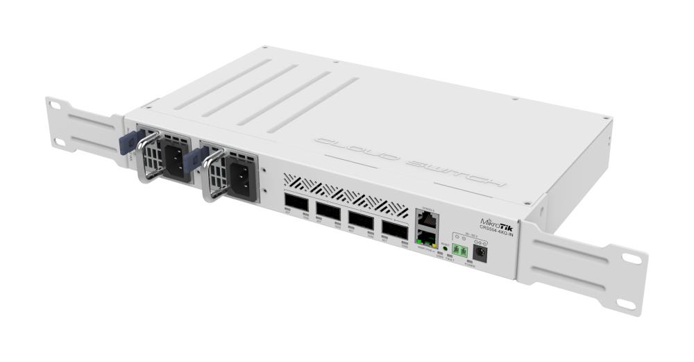 MIKROTIK CRS504-4XQ-IN Rack 1U 1x10Base-T / 100Base-TX