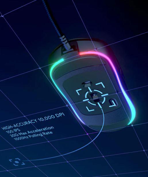 MOUSE USB OPTICAL GM-F4/GAMING ITAN1011055A AUKEY