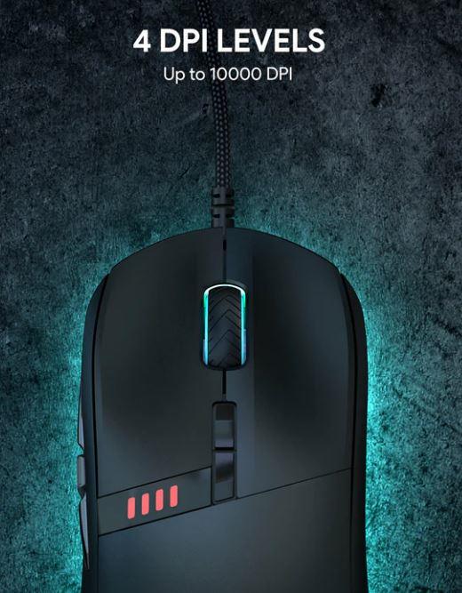 MOUSE USB OPTICAL GM-F4/GAMING ITAN1011055A AUKEY
