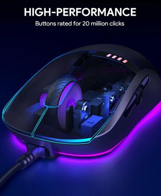 MOUSE USB OPTICAL GM-F4/GAMING ITAN1011055A AUKEY