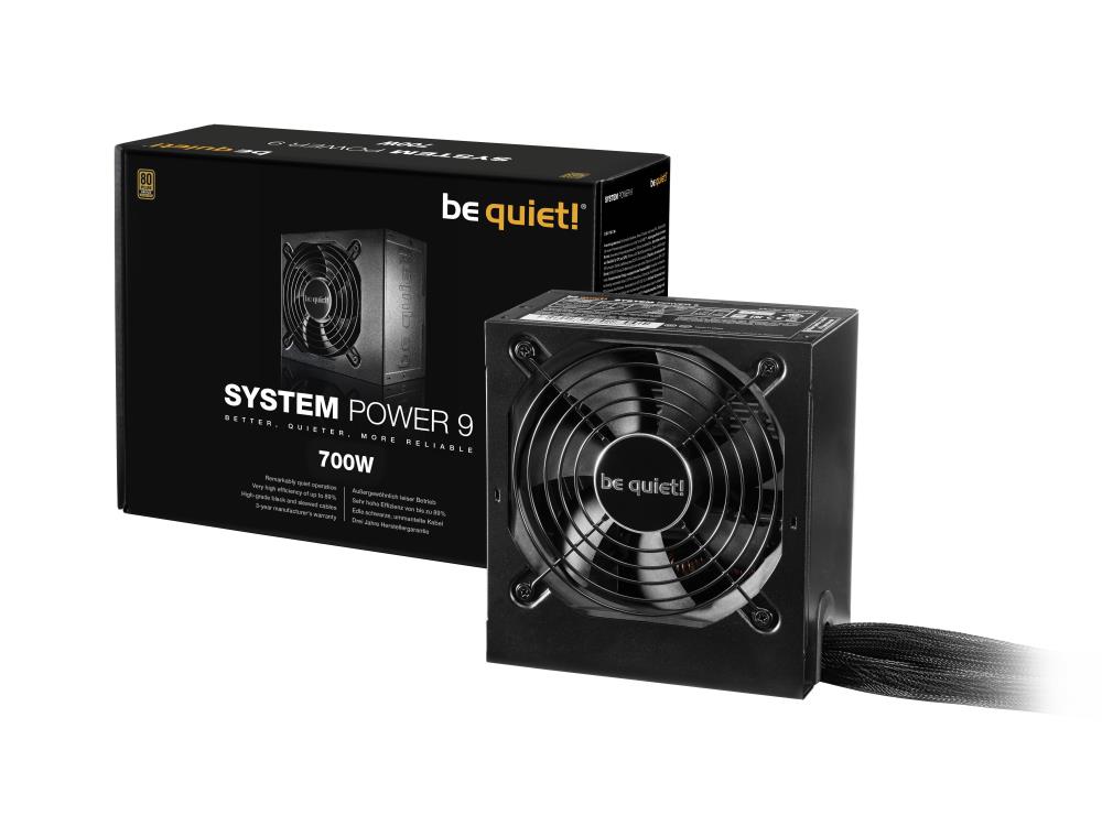 Power Supply BE QUIET 700 Watts Efficiency 80 PLUS BRONZE