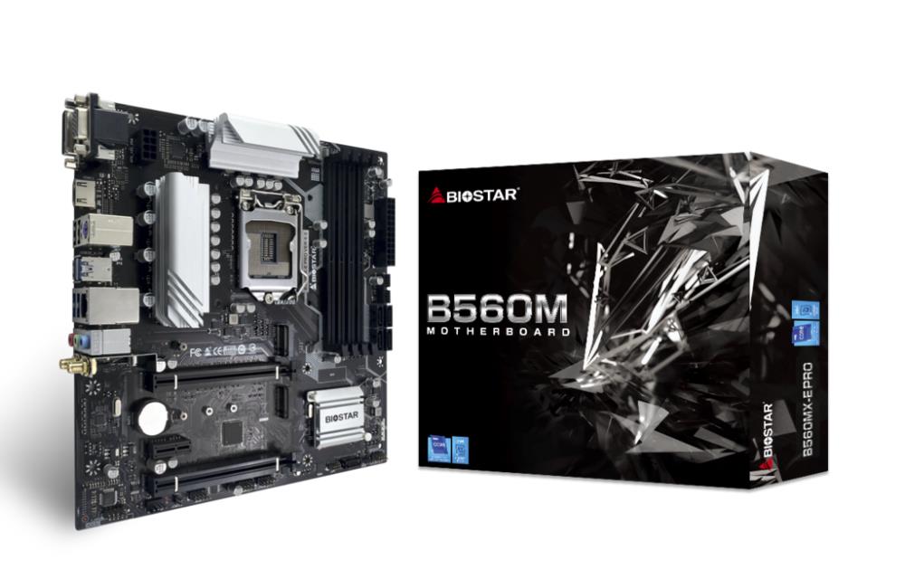 BIOSTAR Intel B560 LGA1200 MicroATX