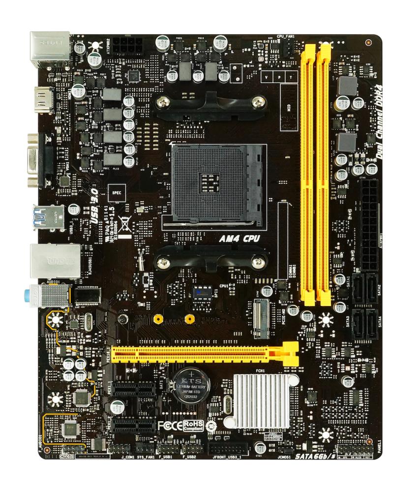 BIOSTAR AMD B450 SAM4 MicroATX