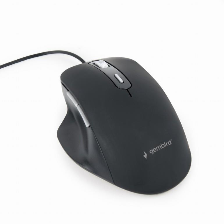 MOUSE USB OPTICAL/BLACK MUS-6B-02 GEMBIRD