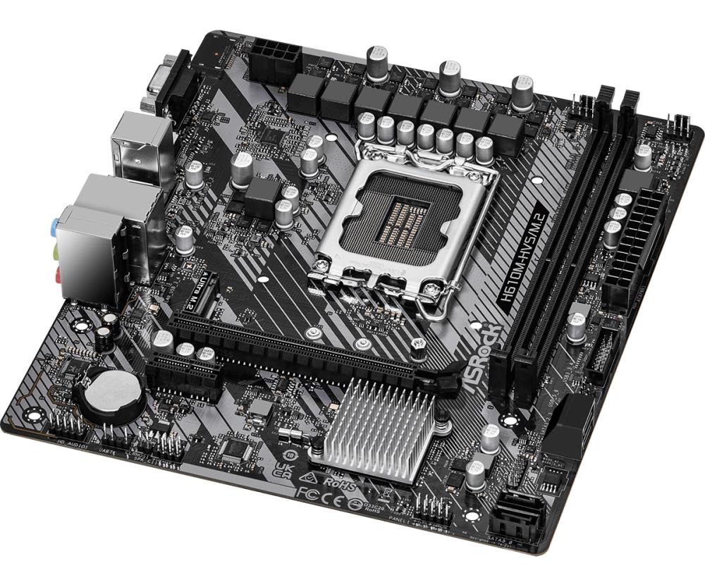 ASROCK Intel H610 LGA1700 MicroATX