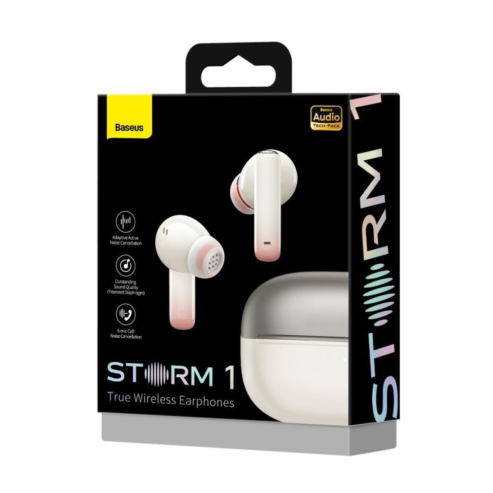HEADSET WRL STORM 1/WHITE NGTW140202 BASEUS