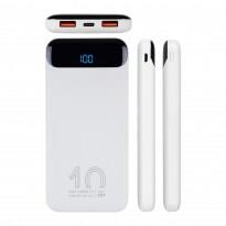 POWER BANK USB 10000MAH/VA2540 WHITE RIVACASE