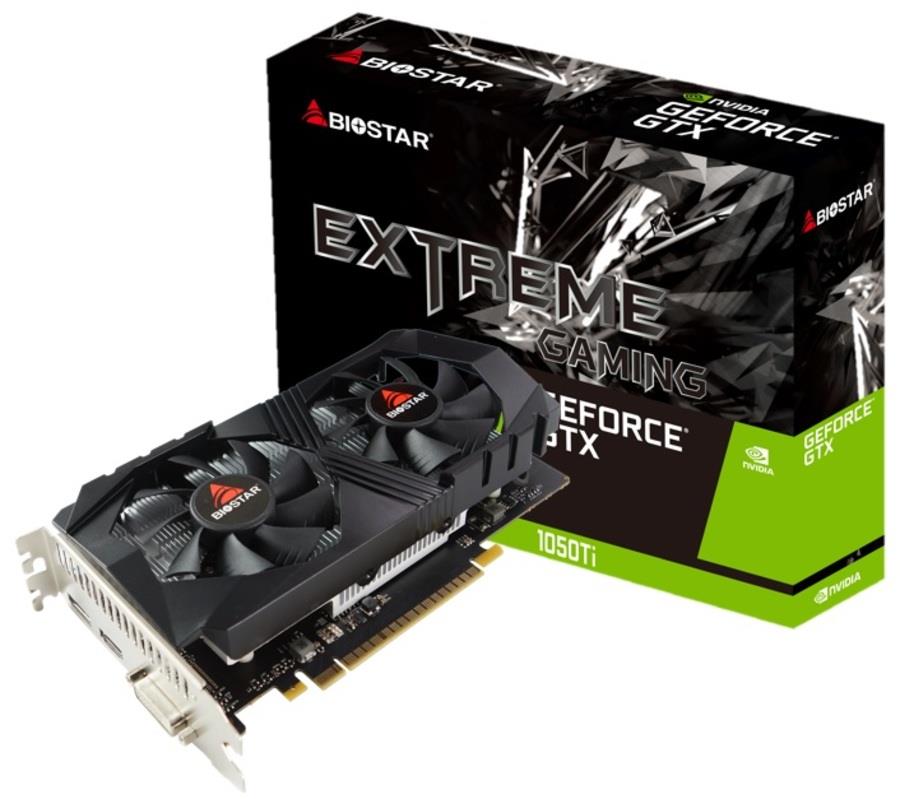 BIOSTAR NVIDIA GeForce GTX 1050 TI 4 GB GDDR5