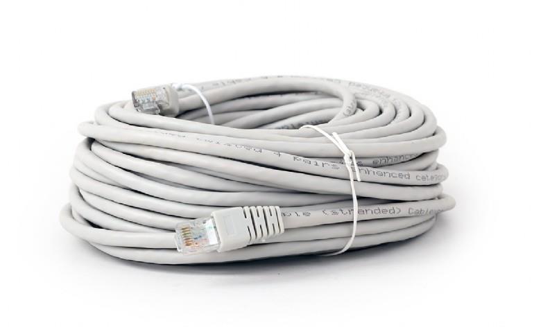 PATCH CABLE CAT6 UTP 20M/GREY PP6U-20M GEMBIRD