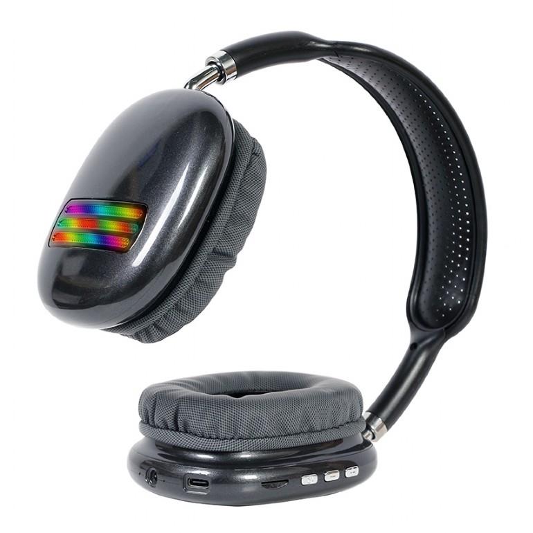 HEADSET BLUETOOTH LED/BLACK BHP-LED-02-BK GEMBIRD