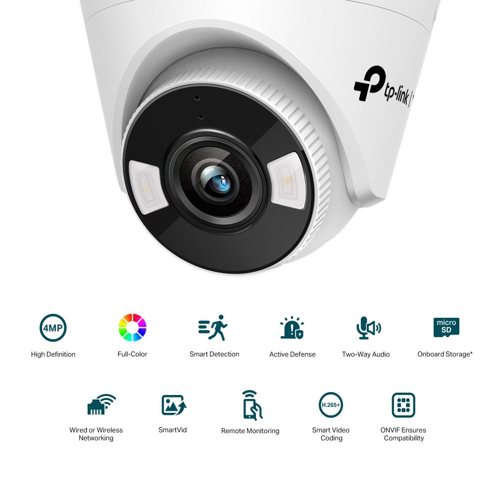 NET CAMERA TURRET H.264 4MP/VIGI C440-W(4MM) TP-LINK