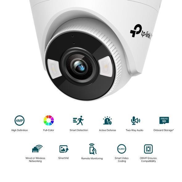 NET CAMERA TURRET H.264 4MP/VIGI C440(4MM) TP-LINK