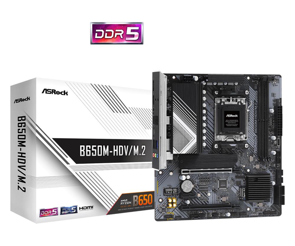 ASROCK AMD B650 SAM5 Micro-ATX