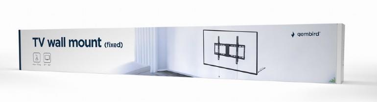 TV SET ACC WALL MOUNT 37-80"/WM-80F-01 GEMBIRD