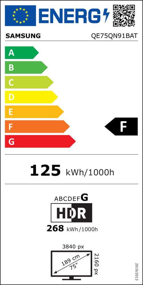 SAMSUNG 75" 4K/Smart QLED