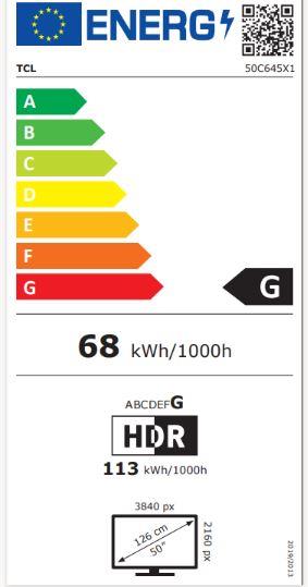 TCL 50" 4K/Smart QLED