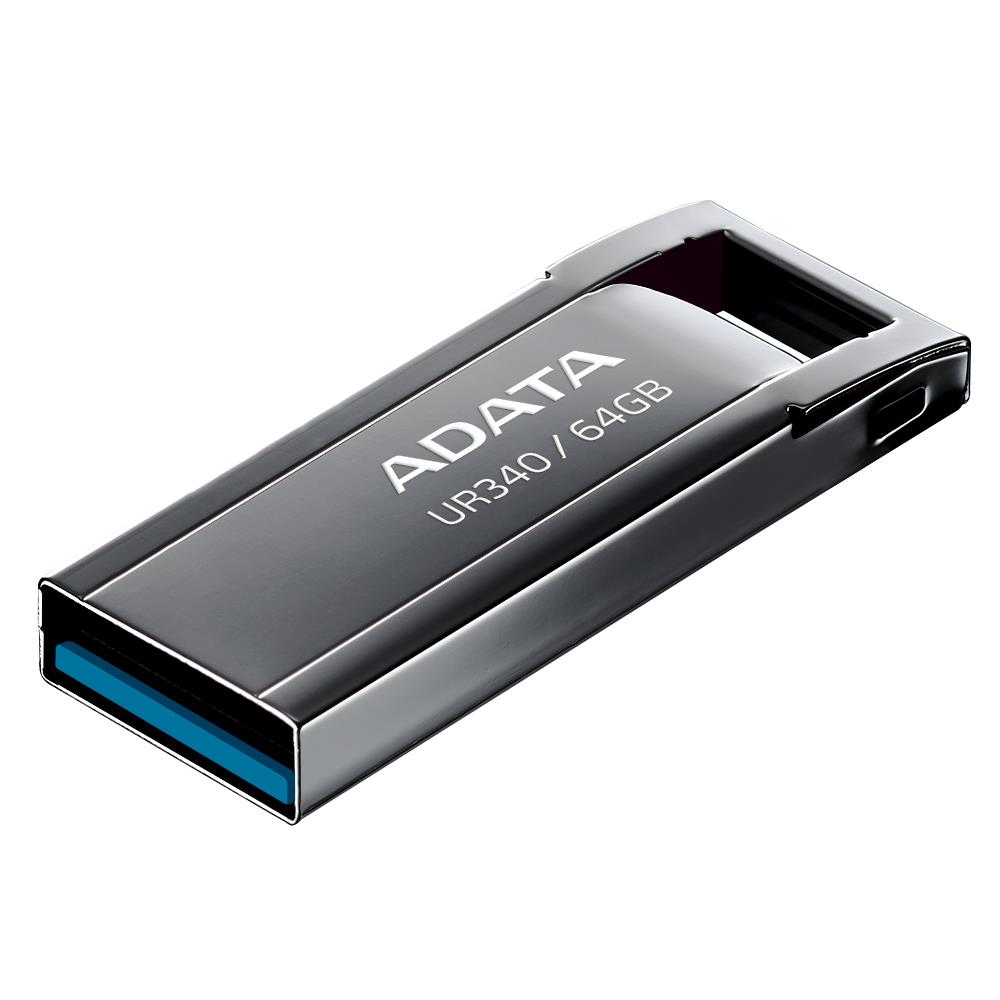 MEMORY DRIVE FLASH USB3.2 64GB/BLACK AROY-UR340-64GBK ADATA