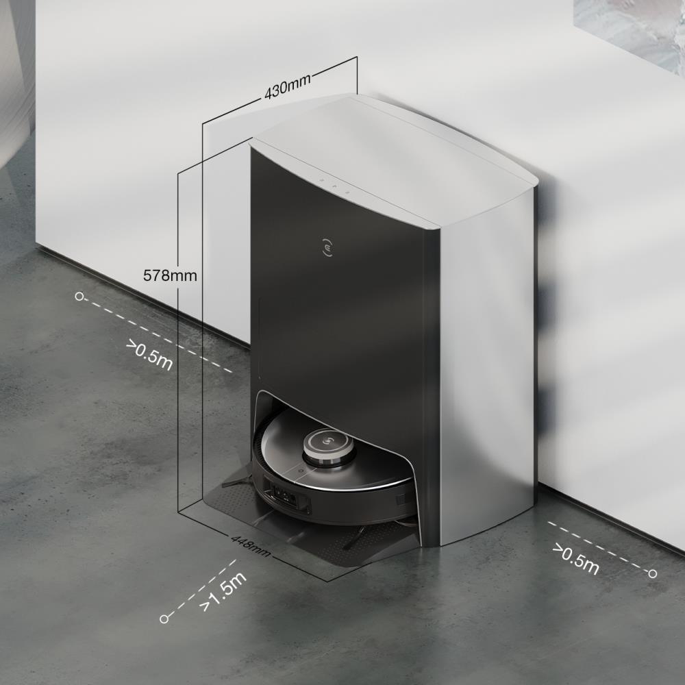 VACUUM CLEANER ROBOT/DEEBOT X1 OMNI ECOVACS