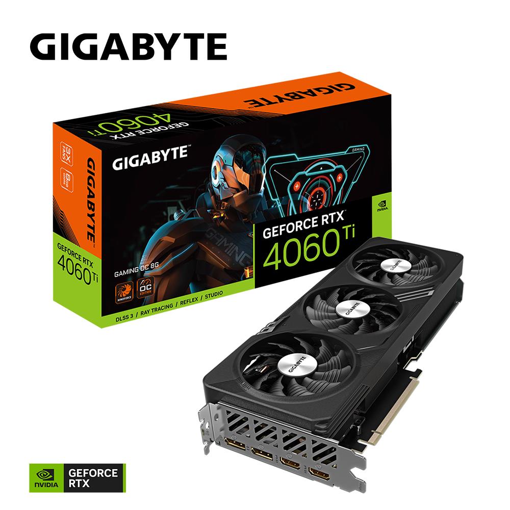 GIGABYTE NVIDIA GeForce RTX 4060 Ti 8 GB GDDR6