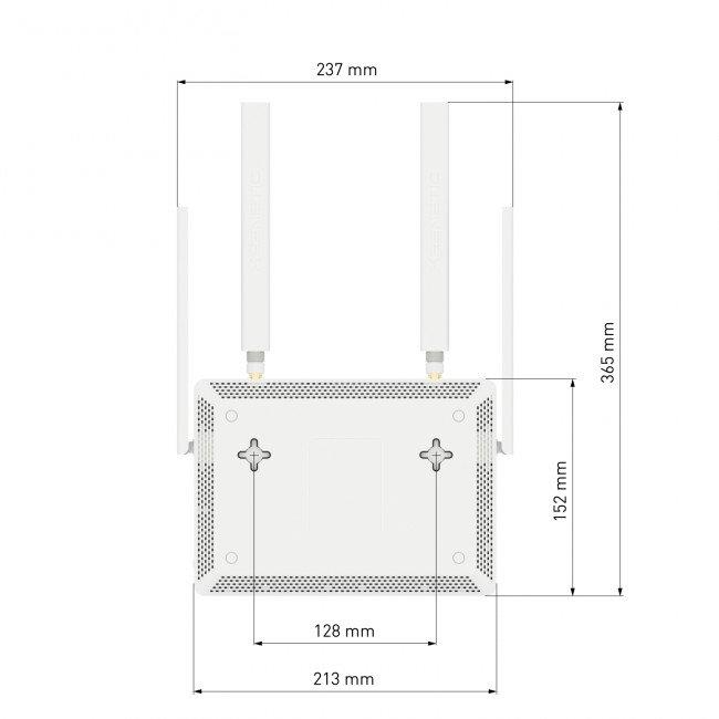 WRL ROUTER 1300MBPS SKIPPER 4G/KN-2910-01-EU KEENETIC