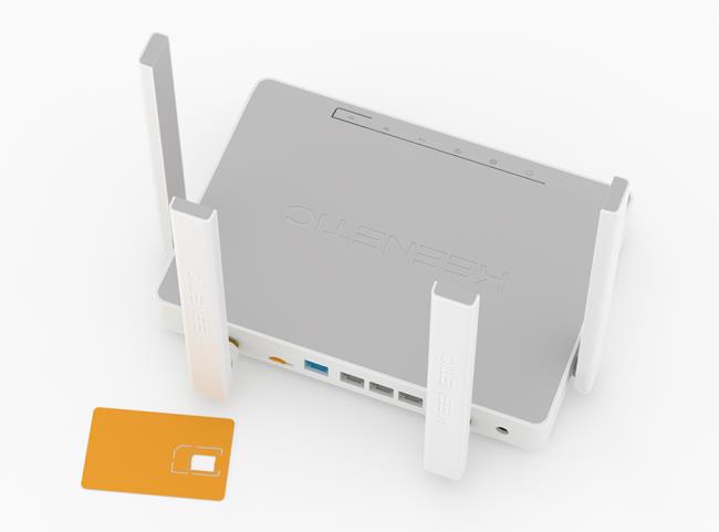 WRL ROUTER 1300MBPS SKIPPER 4G/KN-2910-01-EU KEENETIC