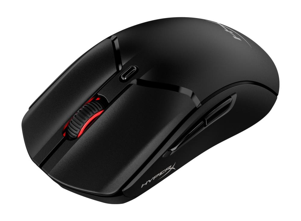 MOUSE USB OPTICAL WRL/PULSEFIRE HASTE 2 BLACK HYPERX