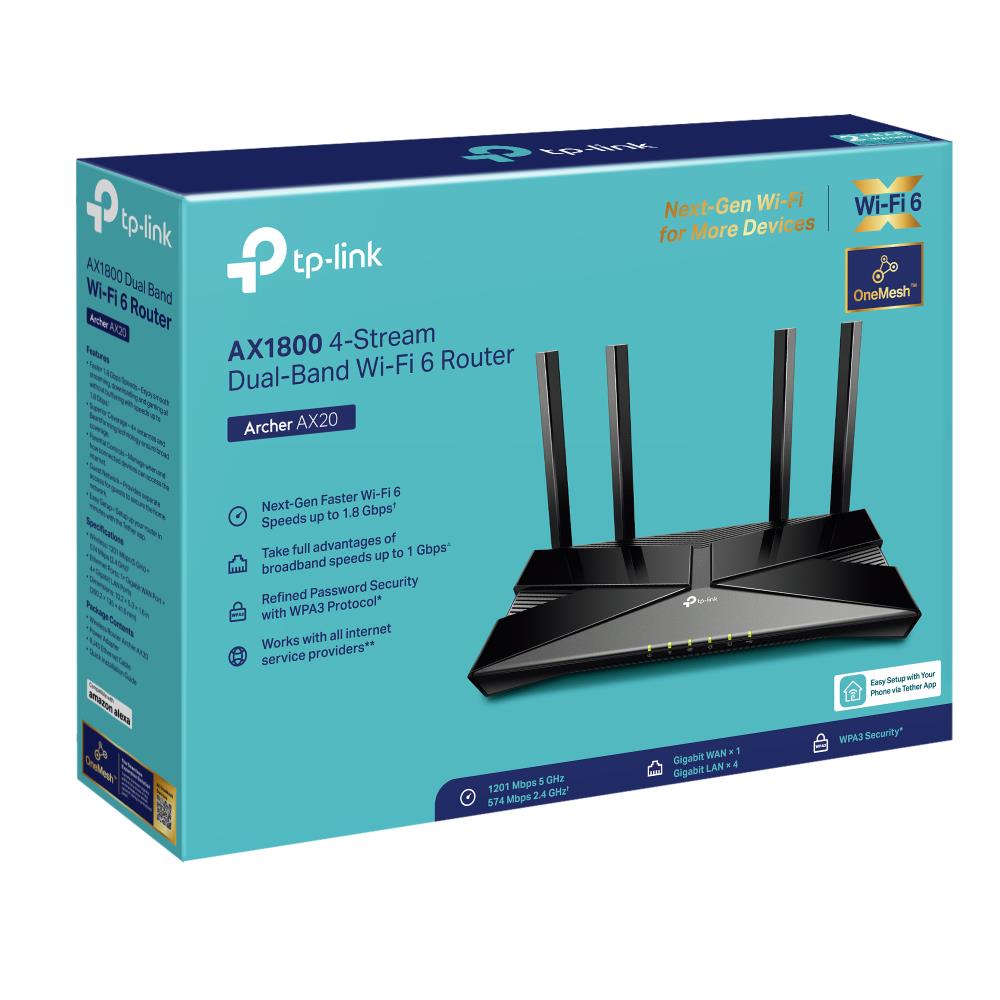 TP-LINK Wireless Router 1800 Mbps Mesh