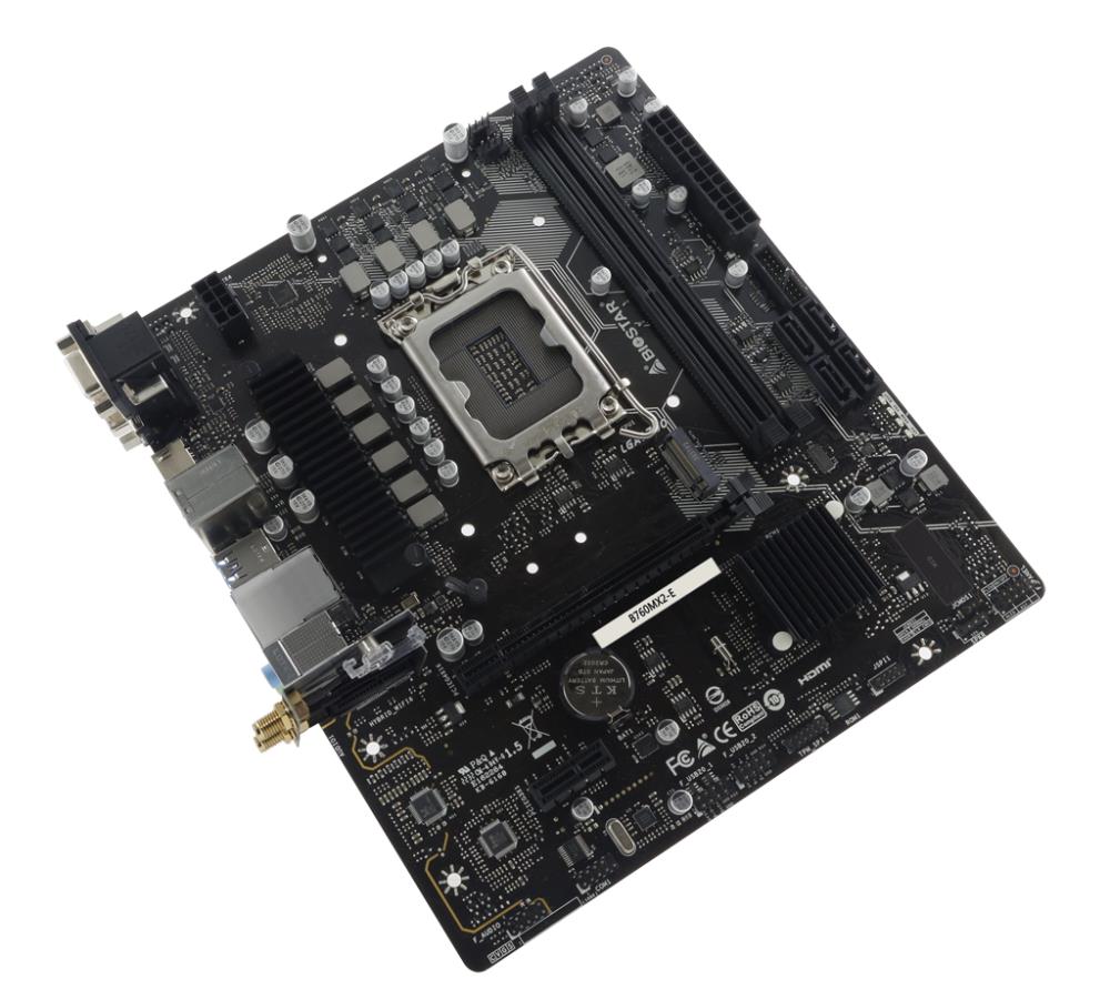 BIOSTAR Intel B760 Express LGA1700 Micro-ATX