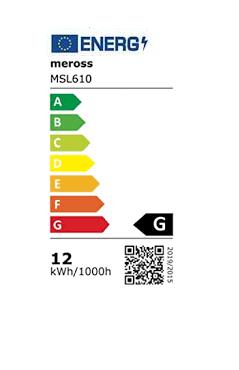 MEROSS MSL610HK-EU 12 Watts 650 Lumen