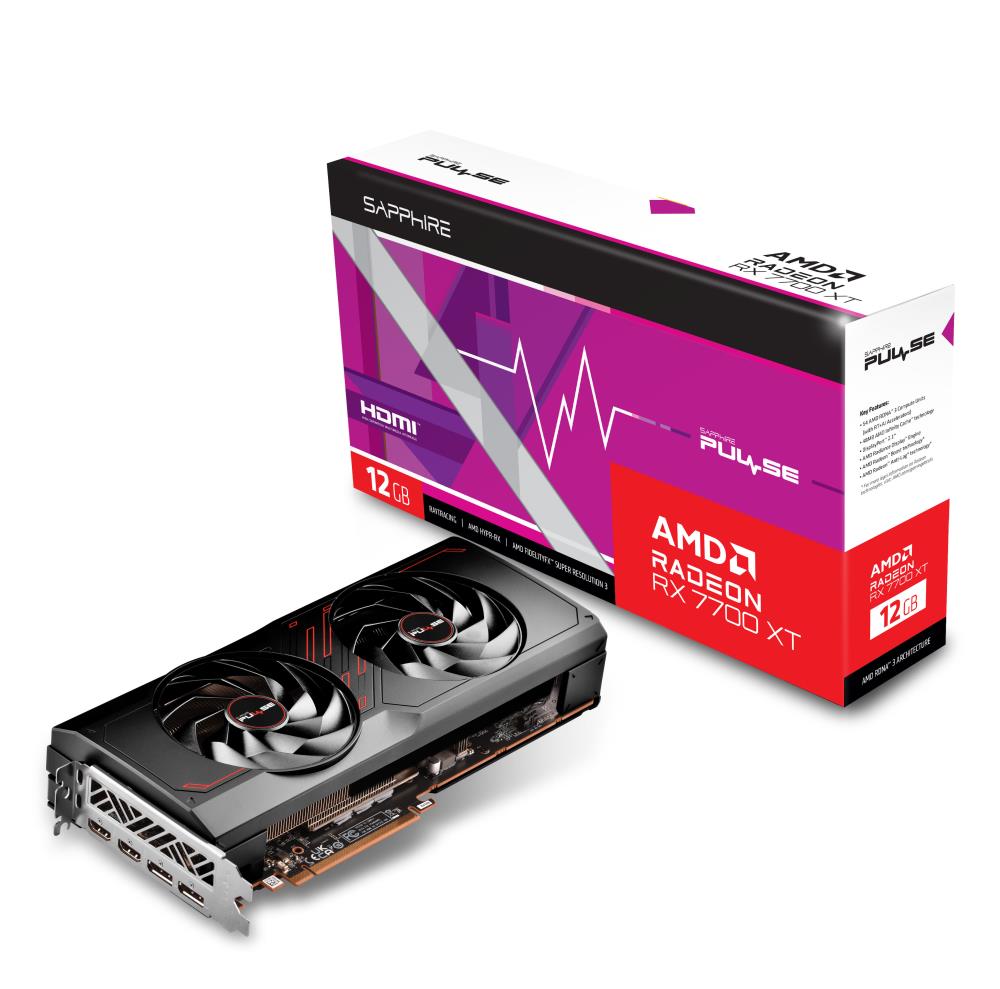 SAPPHIRE AMD Radeon RX 7700 XT 12 GB GDDR6