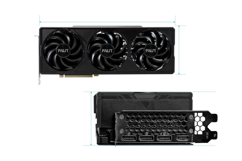 PALIT NVIDIA GeForce RTX 4080 16 GB GDDR6X