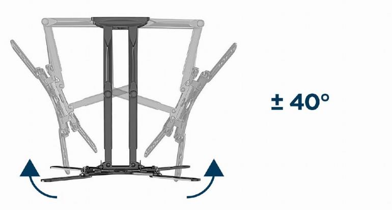 TV SET ACC WALL MOUNT 32-60"/WM-60ST-01 GEMBIRD