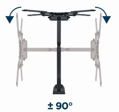 TV SET ACC WALL MOUNT 32-55"/WM-55ST-01 GEMBIRD