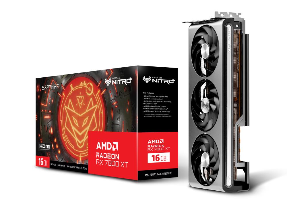 SAPPHIRE AMD Radeon RX 7800 XT 16 GB GDDR6