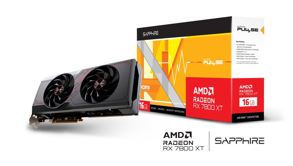 SAPPHIRE AMD Radeon RX 7800 XT 16 GB GDDR6