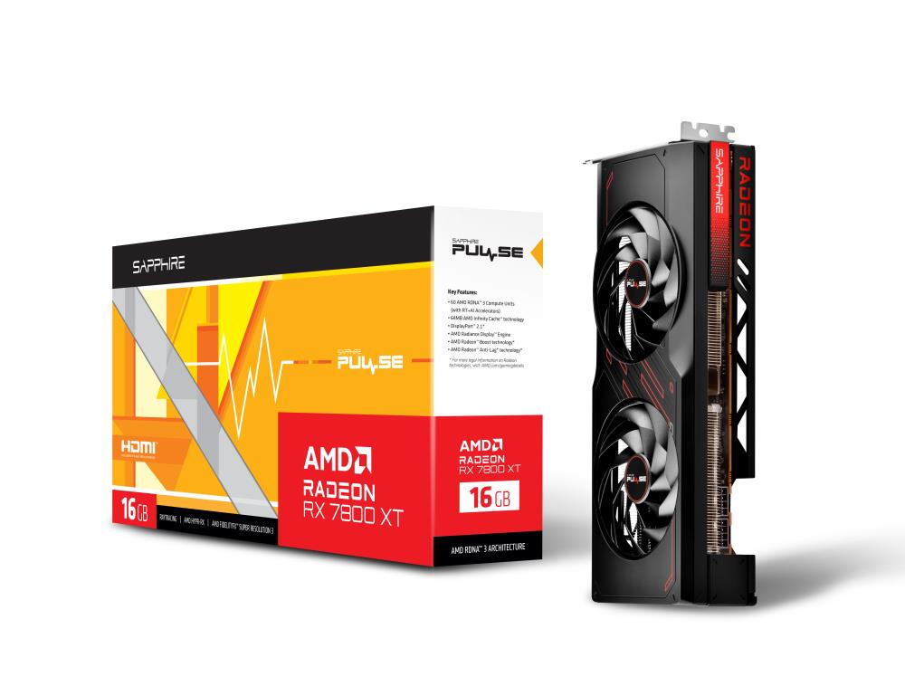 SAPPHIRE AMD Radeon RX 7800 XT 16 GB GDDR6