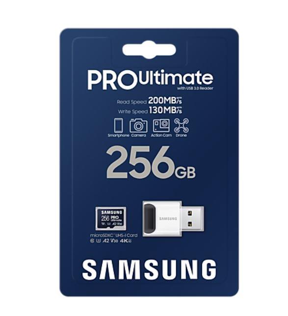 MEMORY MICRO SDXC 256GB/W/READER MB-MY256SB/WW SAMSUNG