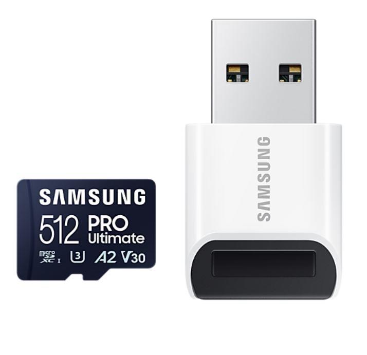 MEMORY MICRO SDXC 512GB/W/READER MB-MY512SB/WW SAMSUNG