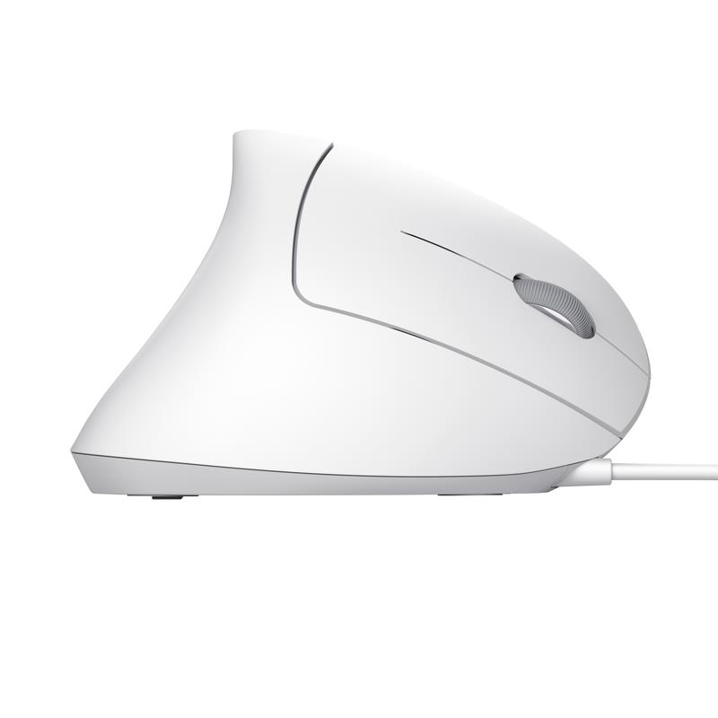 MOUSE USB OPTICAL VERTO/ERGONOMIC WHITE 25133 TRUST