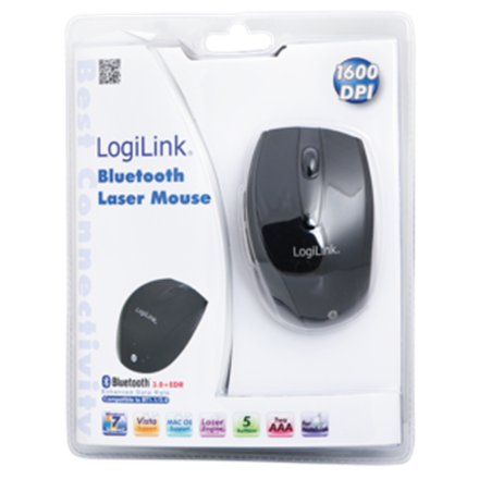 Logilink Maus Laser Bluetooth mit 5 Tasten wireless