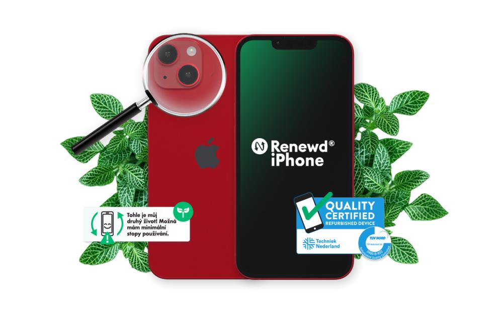 MOBILE PHONE IPHONE 13 MINI/RED RND-P226128 APPLE RENEWD