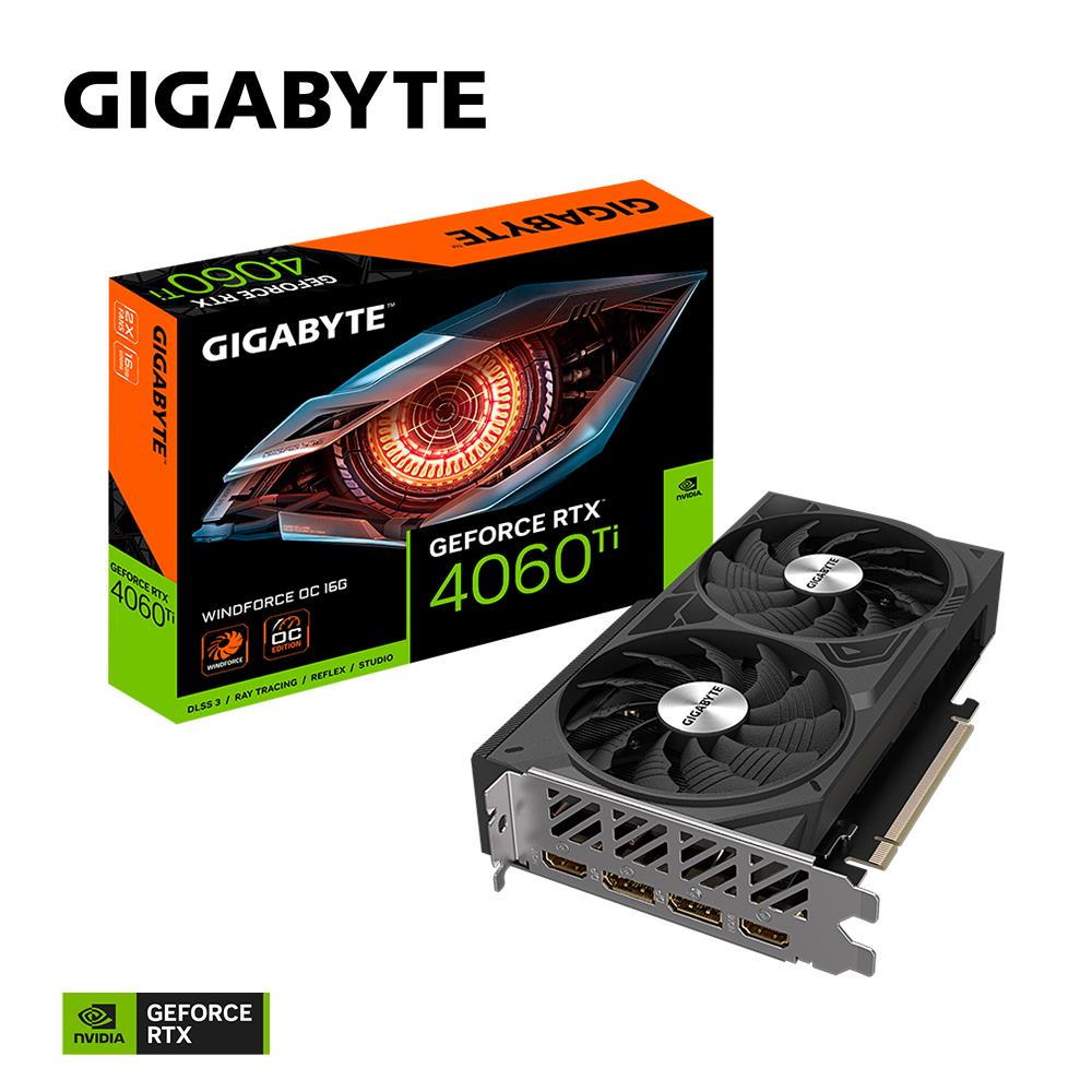 VGA PCIE16 RTX4060TI 16GB/GV-N406TWF2OC-16GD GIGABYTE