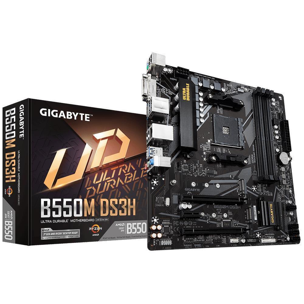 GIGABYTE AMD B550 SAM4 Micro-ATX