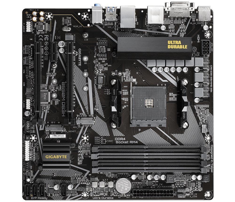 GIGABYTE AMD B550 SAM4 Micro-ATX