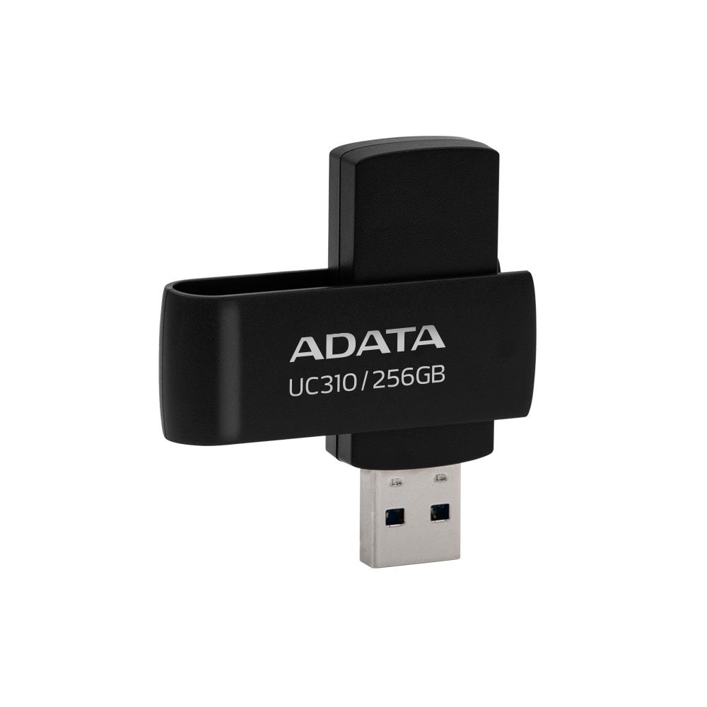 MEMORY DRIVE FLASH USB3.2 256G/BLACK UC310-256G-RBK ADATA