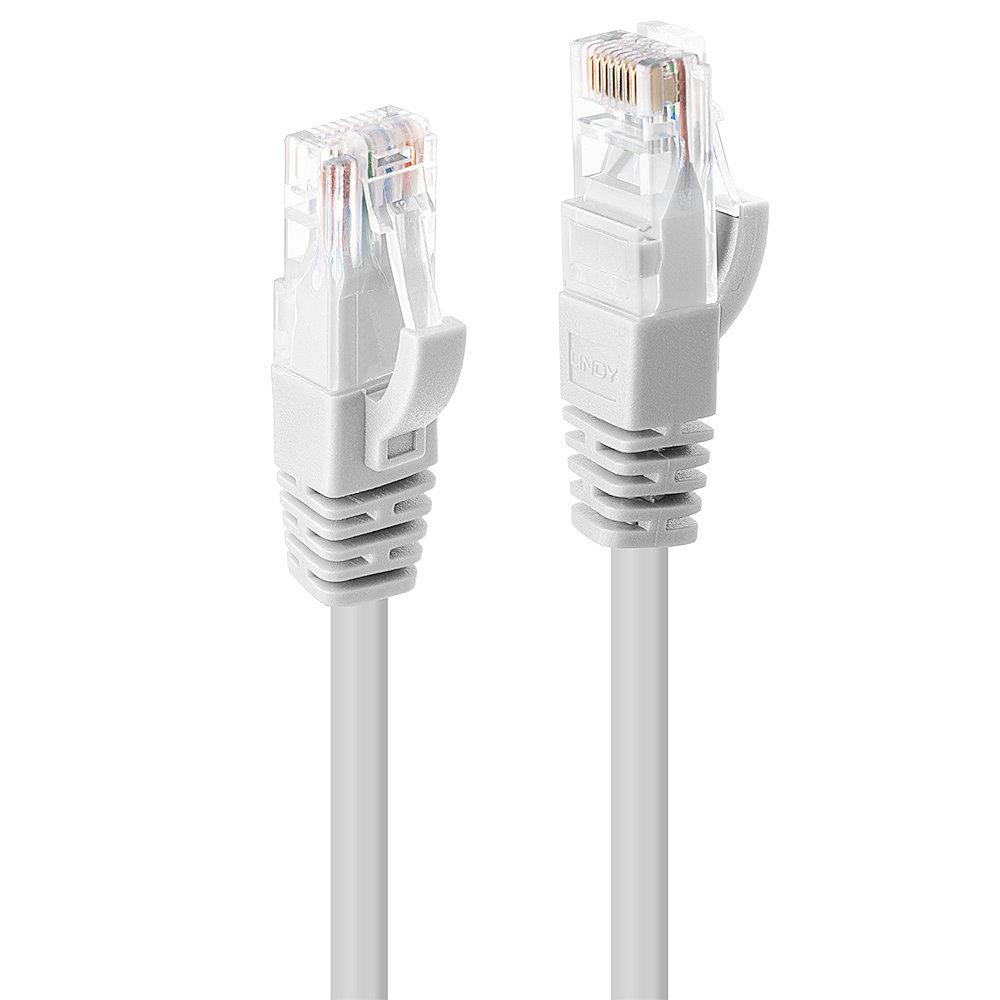 CABLE CAT6 U/UTP 0.5M/WHITE 48091 LINDY