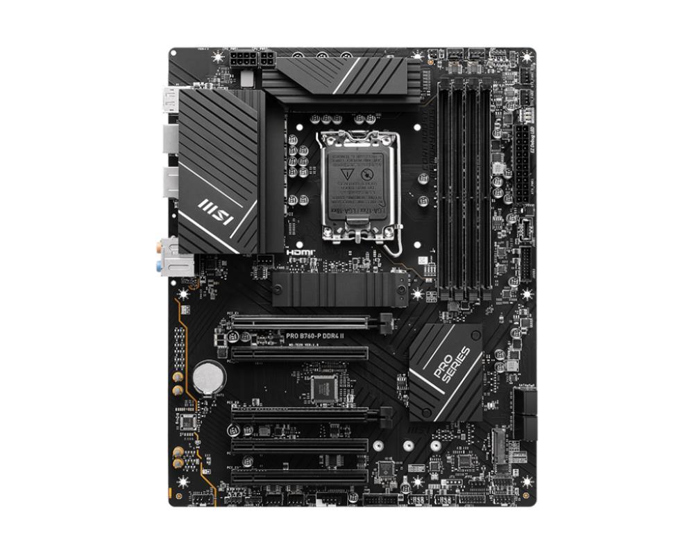 MSI Intel B760 Express LGA1700 Memory DDR4