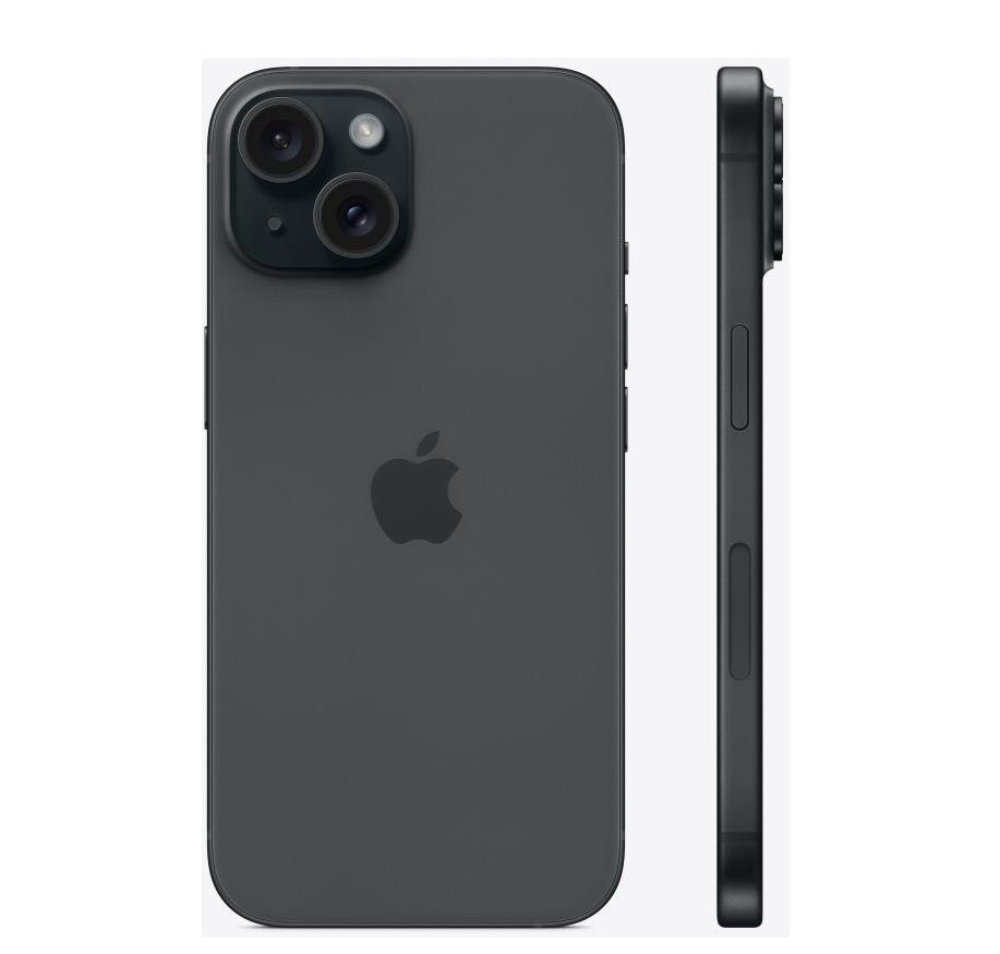 MOBILE PHONE IPHONE 15/256GB BLACK MTP63ZD/A APPLE