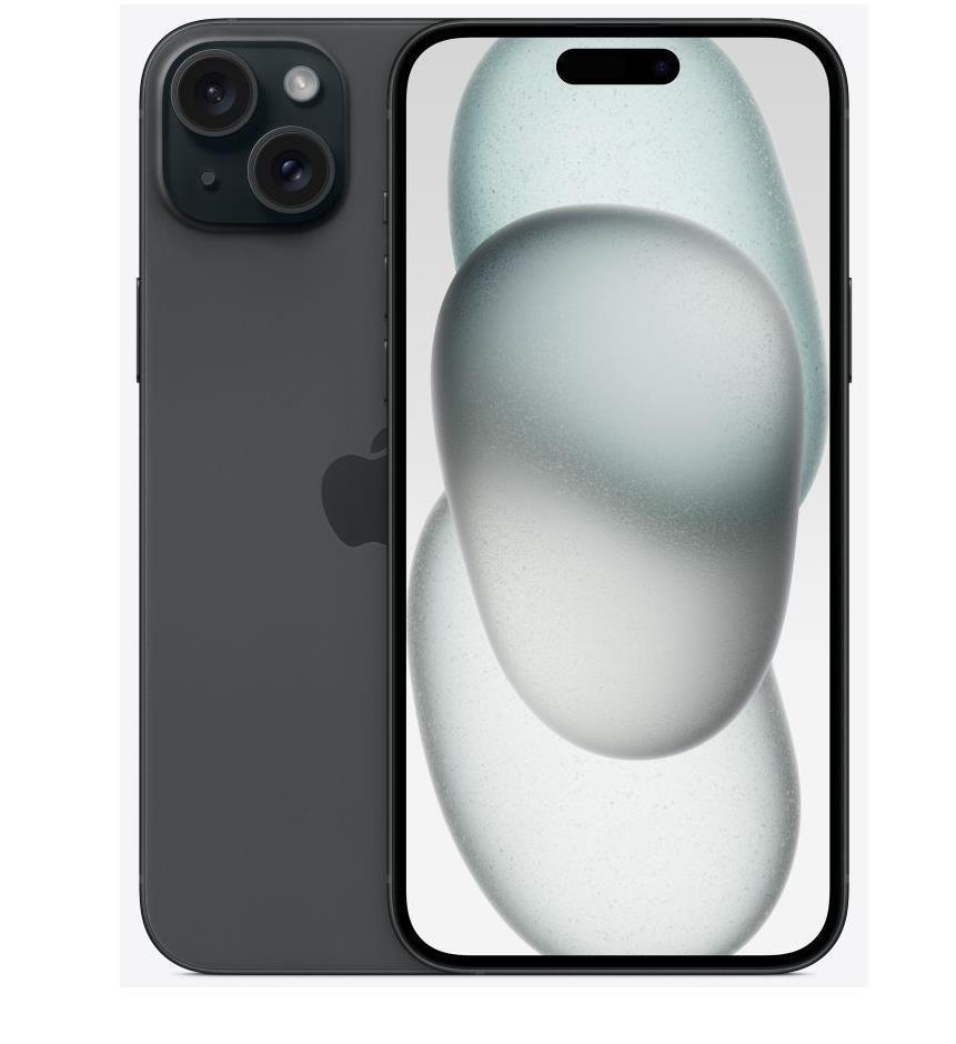 MOBILE PHONE IPHONE 15 PLUS/128GB BLACK MU0Y3ZD/A APPLE