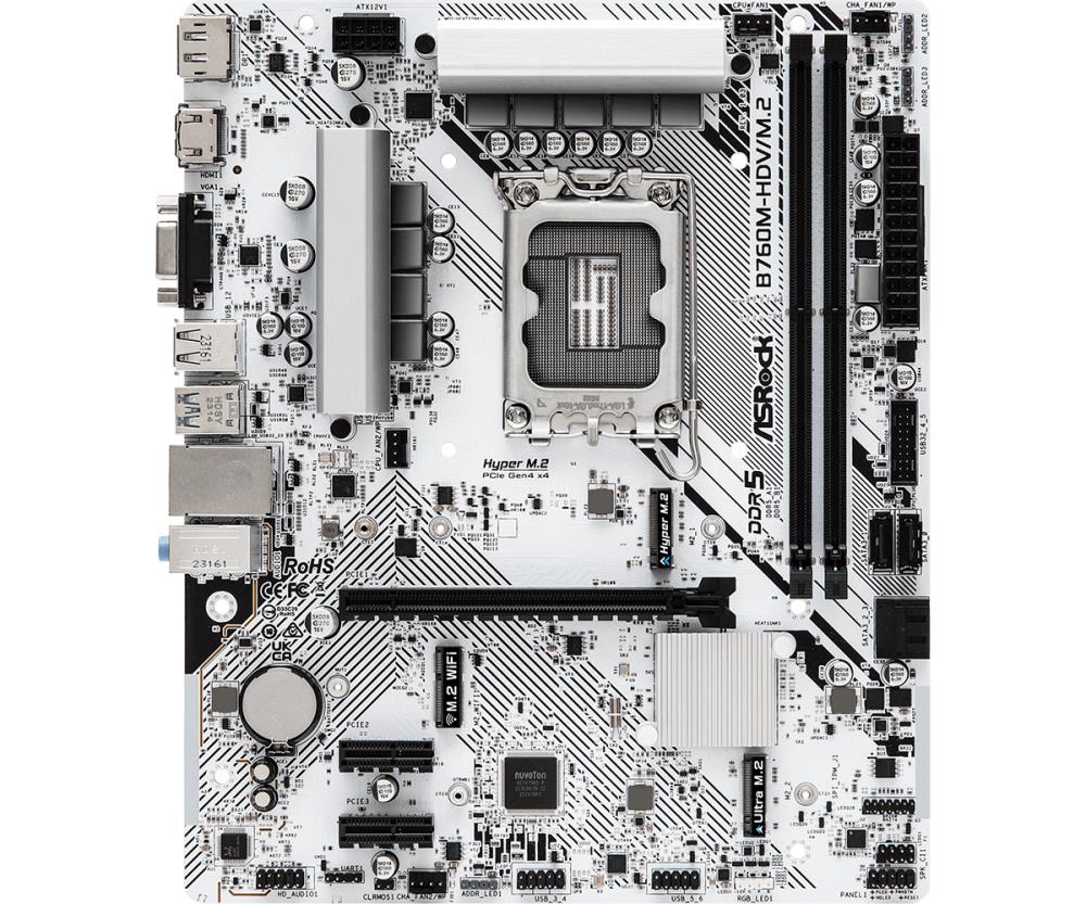 ASROCK Intel B760 Express LGA1700 Micro-ATX